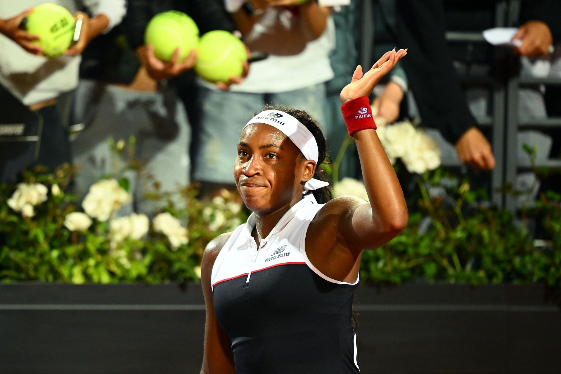 Coco Gauff at the Internazionali BNL D'Italia 2025 - Source: Getty